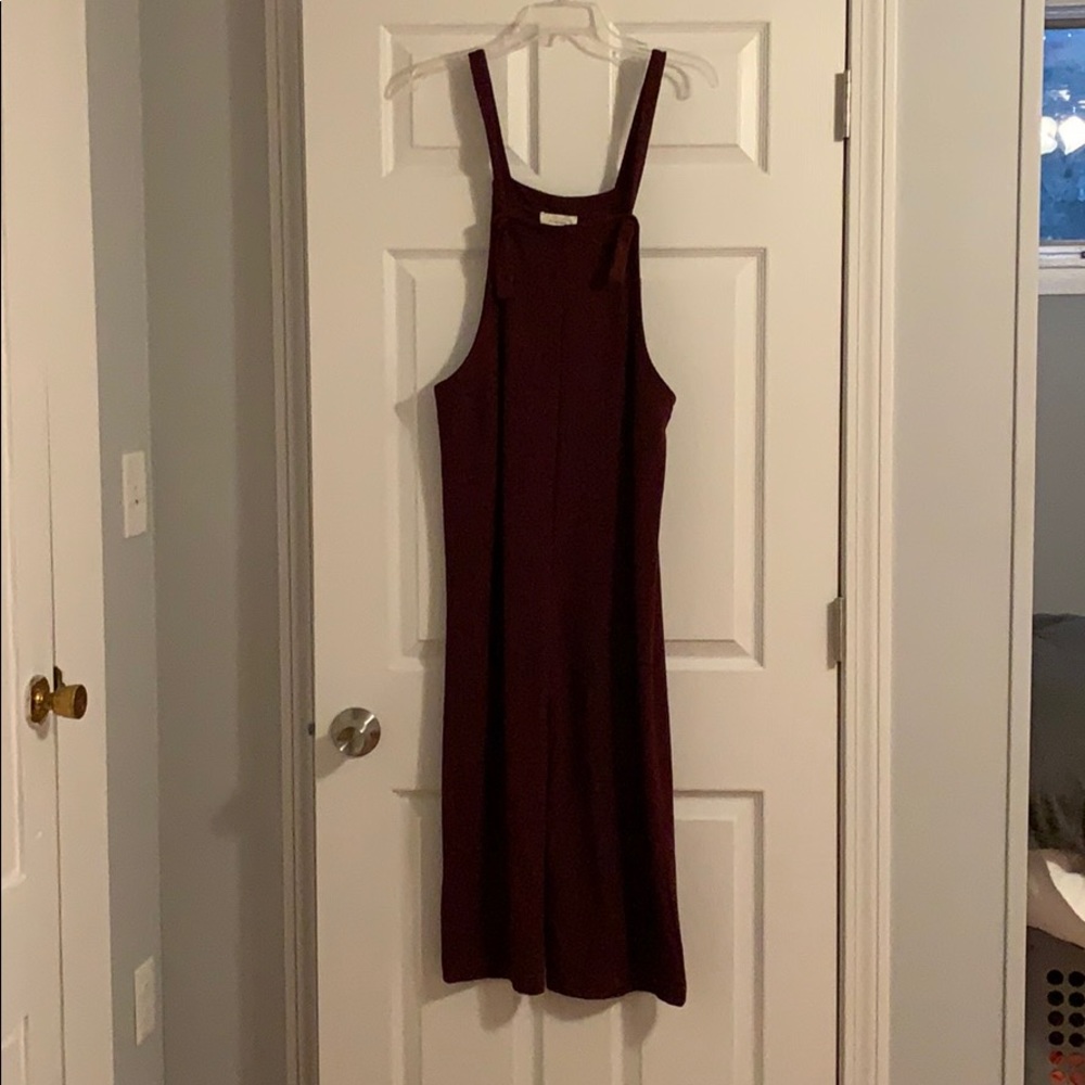 Burgundy Jumpsuit